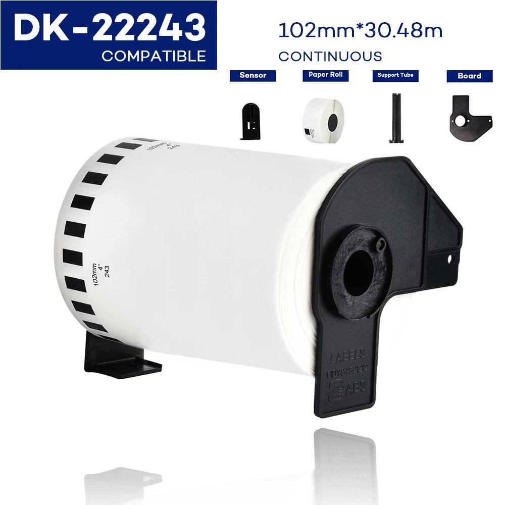 DK-22243   Ϳ     , QL-1050 QL-1060N QL-1100 ȣȯ, 102mm x 30.48m, DK22243